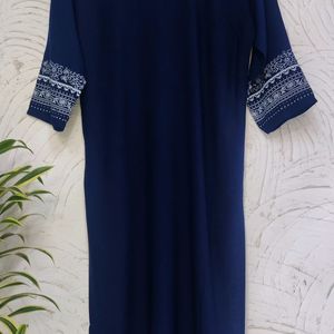 (New) Navy Blue Kurta, Only Tag Missing