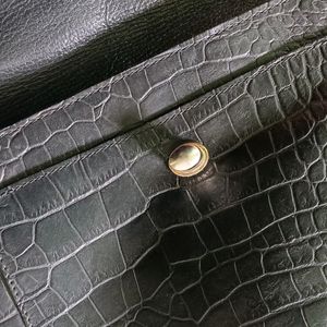 Black Textured Leather Sling Bag