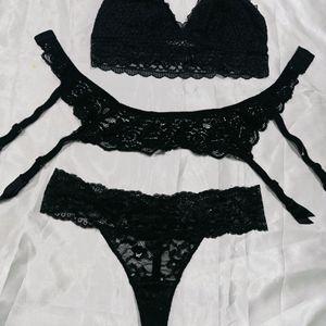 Imported 3 Piece Lingerie Set