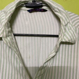 Striped Shirt Cotton Branded Good Quality