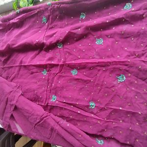 Purple Saree (Women's)