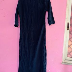 Kurti Black Colour