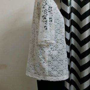 Plus Size Lace Top