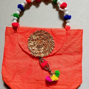 Embroidery Work Handbag