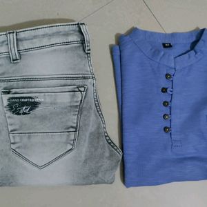 Jean With Tees ( 11-12yrs)