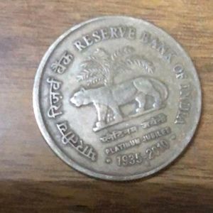 Lion Coin Reserve Bank Of India 2₹ Rare Old Coins