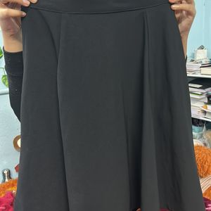 Black Flowy Skirt