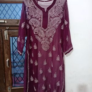 Lucknowi Pure Chikankari Kurta