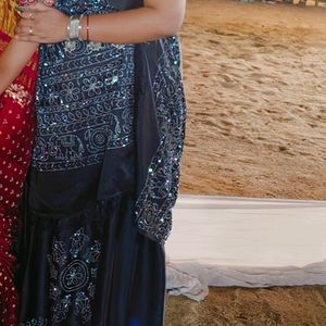 Black Lehenga Xxl Size