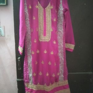 Festive Kurta With Dupatta