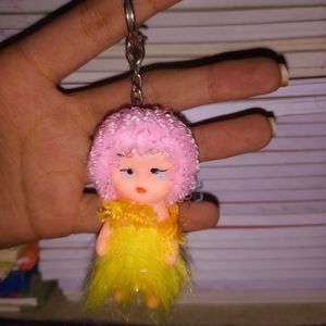 1 Piece Doll Shape Keyring