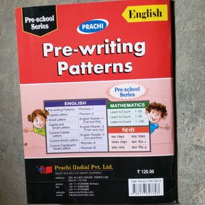 Pre Writing Books