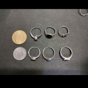 17 Different Type Rings (Free Size)