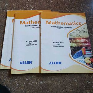 Allen Mathematics RACES (Topic-Wise)