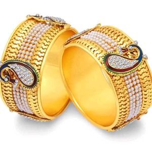 Alloy Gold-plated Kada