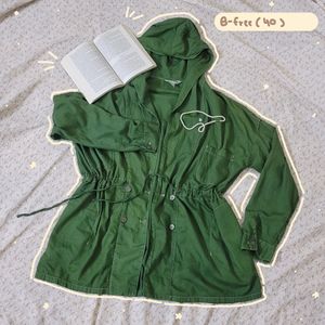 Green Oversized Jacket