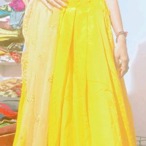 Stitched Lehenga For Haldi Or Any Traditional Occa