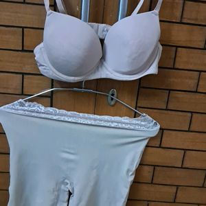 Combo Of Five Imported Fabric Bra N Panty