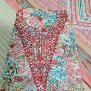 Jaipuri Printed Cotton Suit