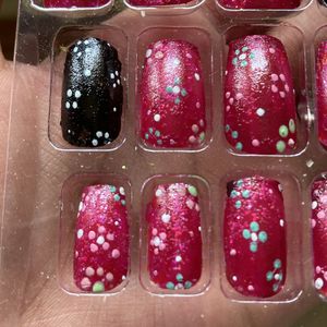 Press On Nails (Floral Design)