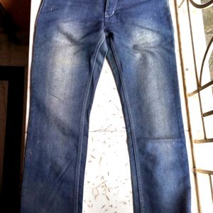 Men Blue Jeans, 32 Size, Soft Material