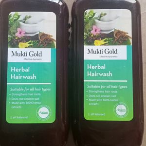 Mukti Gold Herbal Hairwash