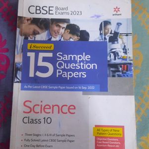 Science Sample Paper Book