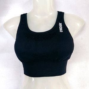 Gymshark Women's Sports Bra Black Xs