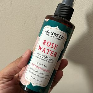 The Love Co Rose Water