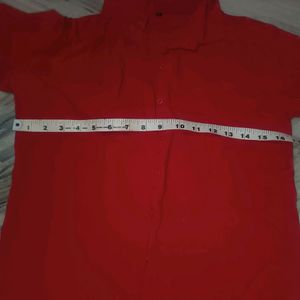 Formal/ Casual Red Shirt