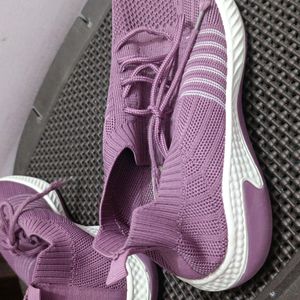 Purple Casual Shoes