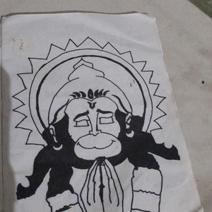 Hanuman Legend Drawing