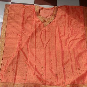 Kaftan With Dupatta, Pant And Inner