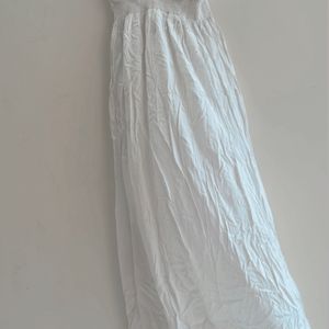 Cami Long  Dress With Lace Detail