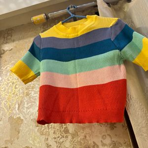 MULTICOLOUR CUTEST TOP 🌈