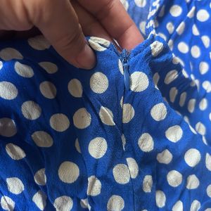 Zara Mini Polka Dot Dress