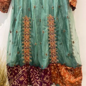 Designer Anarkali With Pant