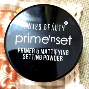 Swiss Beauty Primer Mattifying Setting Powder