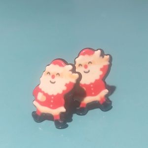 Santa Earrings