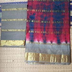 Combo Pack Of Two Cotton saree