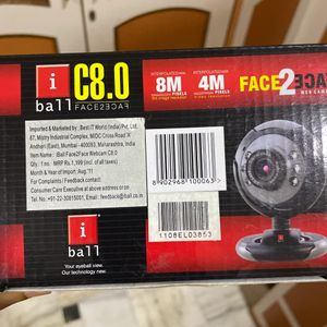 Web Camera iball 8m Pixel  Still Image Resolution