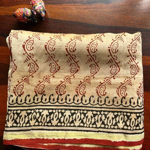 Beautiful Chanderi Cotton Saree