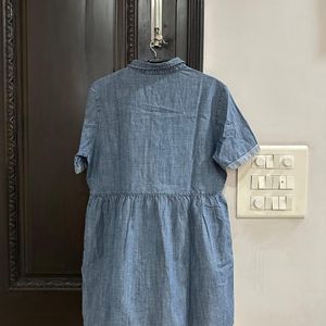 Xpose Denim Shirt Style Top