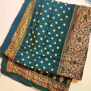 Beautiful Green Printed Dupatta