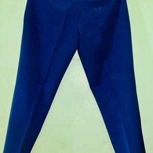 Allen Solly Women Navy Blue Trouser