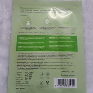 Myglamm Fresh Deep Moisturising Sheet mask With Vitamin C Niacinamide & Hyaluronic Acid