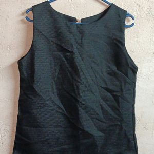 Ladies Fashion Top Sleeveless Black