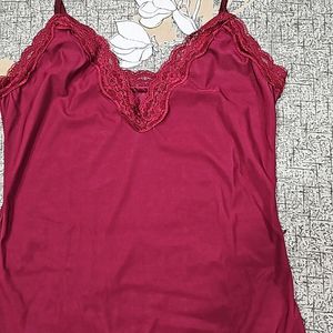 Maroon Two Piece Nighty