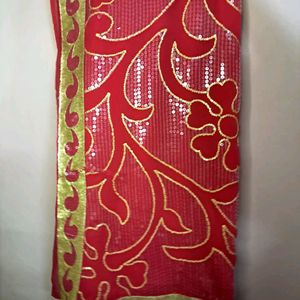 Beautiful All Over Work Saree For Wedding