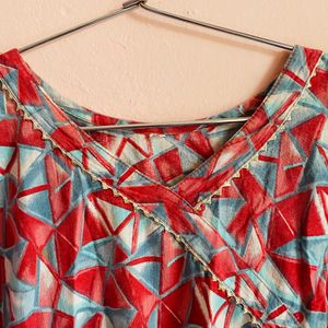 Frock Top - Red